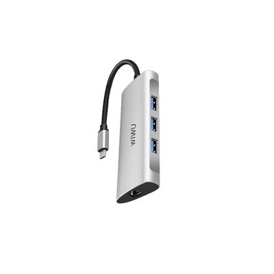 Wiwu Alpha 631STR 6 in 1 USB C Grey